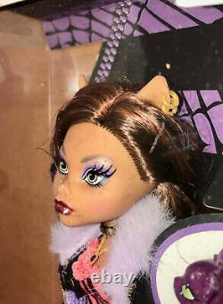 MONSTER HIGH Doll Clawdeen Wolf Original Favorites 2013 New in Box Never Opened