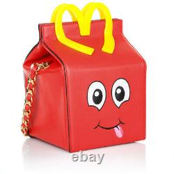 MOSCHINO COUTURE Happy Meal Hand Bag Jeremy Scott Mc'Donalds Fast Food LMT RARE