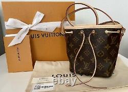 Made In France Rare Brand New LOUIS VUITTON NANO NOE 100% Authentic