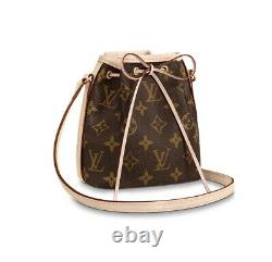 Made In France Rare Brand New LOUIS VUITTON NANO NOE 100% Authentic
