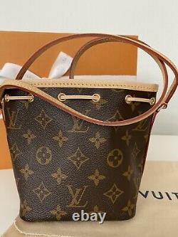 Made In France Rare Brand New LOUIS VUITTON NANO NOE 100% Authentic