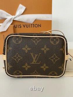 Made In France Rare Brand New LOUIS VUITTON NANO NOE 100% Authentic