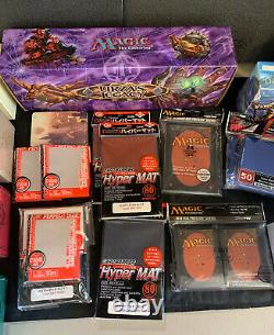 Magic the Gathering Collection Lot Sealed Booster Deck Box Sleeves MTG Modern