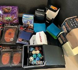 Magic the Gathering Collection Lot Sealed Booster Deck Box Sleeves MTG Modern