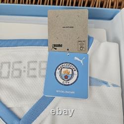 Manchester City Rare Limited Edition 9320 Aguero Puma Collectors Boxed Shirt