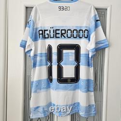 Manchester City Rare Limited Edition 9320 Aguero Puma Collectors Boxed Shirt