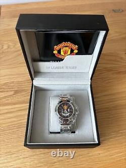 Manchester United 19 League Titles Watch. Rare. Limited Edition. Boxed. Unworn