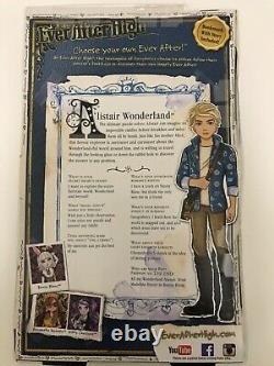 Mattel Ever After High Alistair Wonderland Doll Son of Alice Rare New In Box