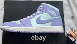 Mens Jordan J1 Purple Aqua Brand New In Box Size 11 Rare Foe The Size