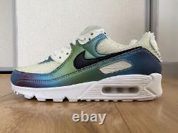 Mens Nike Air Max 90 Bubble Pack White Trainers Ct5066-100 Rare Boxed Uk7