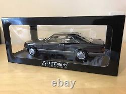 Mercedes Benz 500 Sec W126 C126 Autoart 1/18 Black Ultra Rare Brand New Boxed