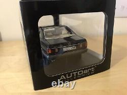 Mercedes Benz 500 Sec W126 C126 Autoart 1/18 Black Ultra Rare Brand New Boxed