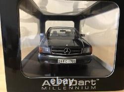 Mercedes Benz 500 Sec W126 C126 Autoart 1/18 Black Ultra Rare Brand New Boxed