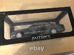 Mercedes Benz 500 Sec W126 C126 Autoart 1/18 Black Ultra Rare Brand New Boxed