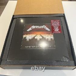 Metallica Master Of Puppets Deluxe Box Set Ltd Ed Sealed + Shipping Carton RARE