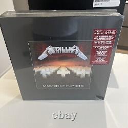 Metallica Master Of Puppets Deluxe Box Set Ltd Ed Sealed + Shipping Carton RARE