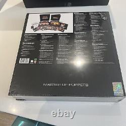 Metallica Master Of Puppets Deluxe Box Set Ltd Ed Sealed + Shipping Carton RARE