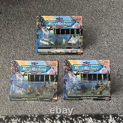 Micro Machines Aliens complete set Galoob New Boxed 1 2 3 Vintage Rare Alien