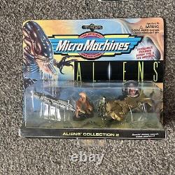 Micro Machines Aliens complete set Galoob New Boxed 1 2 3 Vintage Rare Alien