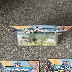 Micro Machines Aliens complete set Galoob New Boxed 1 2 3 Vintage Rare Alien