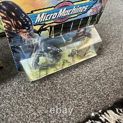 Micro Machines Aliens complete set Galoob New Boxed 1 2 3 Vintage Rare Alien