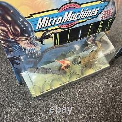 Micro Machines Aliens complete set Galoob New Boxed 1 2 3 Vintage Rare Alien