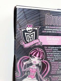 Monster High Draculaura New In Box First Wave Doll RARE