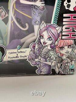 Monster High Ghoul Chat Exclusive Catrine DeMew & Rochelle Goyle BNIB RARE