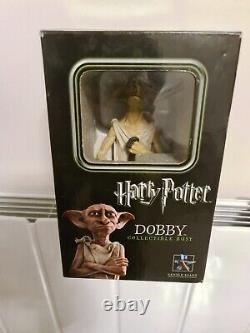 NEW BOXED Harry Potter Gentle Giant Bust Dobby The Elf Rare