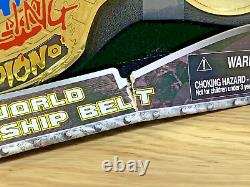 NEW BOXED RARE WWE ECW Rare World Heavyweight Championship Belt 2007 JAKKS Belt