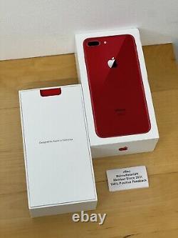 NEW Boxed iPhone 8 Plus 64GB Red 4G Unlocked Rare Genuine Brand New Model