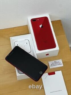 NEW Boxed iPhone 8 Plus 64GB Red 4G Unlocked Rare Genuine Brand New Model