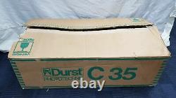 NEW Durst C35 Ultra Rare Boxed 35mm Colour / Black & White Enlarger