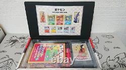 NEW Full Set Pokemon Stamp Box Japan Post Limited sealed withstamps Rare