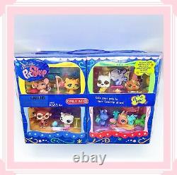 NEW IN BOX Littlest Pet Shop LPS TARGET EXCLSUIVE 12 Pets W Rares #748 #750