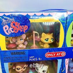 NEW IN BOX Littlest Pet Shop LPS TARGET EXCLSUIVE 12 Pets W Rares #748 #750