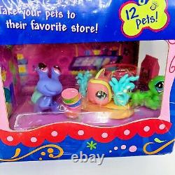 NEW IN BOX Littlest Pet Shop LPS TARGET EXCLSUIVE 12 Pets W Rares #748 #750