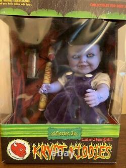 NEW Krypt Kiddies Series 3 RARE VILE-ETTE with Horns Never Removed From Box