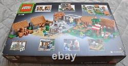 NEW LEGO 21128 Minecraft The Village Rare Retired Set Fast UPS Shipping