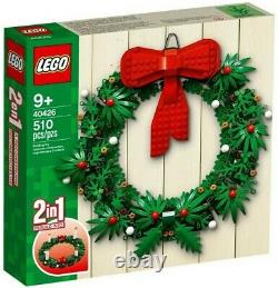 NEW LEGO 40426 Christmas Wreath 2-in-1 RARE RETIRED SET