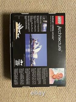 NEW Lego 21012 Architecture Sydney Opera House RARE RETIRED SET (Built Once)