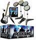 New Ps3 Rock Band Special Edition Bundle Kit Drums Guitar Game Mic Rare No Box
