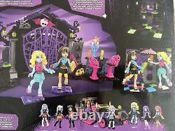 NEW RARE Boxed Mega Bloks Monsters High Graveyard Garden Party 371 Pcs