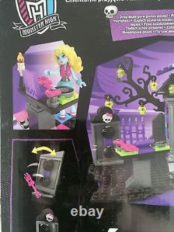 NEW RARE Boxed Mega Bloks Monsters High Graveyard Garden Party 371 Pcs