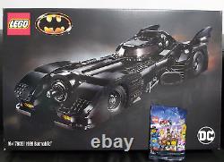 NEW Rare LEGO DC BATMOBILE 1989 (76139) Sealed Discontinued set + Gift