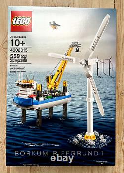 NEW & SEALED RARE LEGO 4002015 Borkum Riffgrund 1 Wind Turbine Employee Gift