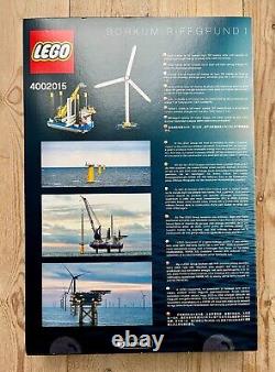 NEW & SEALED RARE LEGO 4002015 Borkum Riffgrund 1 Wind Turbine Employee Gift