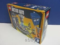 NEW rare LEGO IDEAS DOCTOR DR WHO TARDIS set 21304 dalek clara angel minifigure
