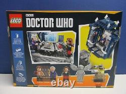 NEW rare LEGO IDEAS DOCTOR DR WHO TARDIS set 21304 dalek clara angel minifigure