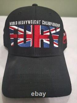 NEWithRARE Official Tyson Fury Union Jack/Las Vegas 10/9/21 Boxing Cap/Hat